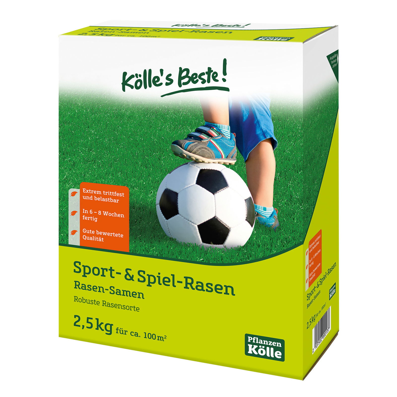 Kölle's Beste Sport- und Spielrasen 2,5 kg