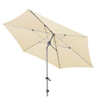 Doppler Sonnenschirm 'Expert Auto Tilt 320', natur, Ø ca. 320 cm