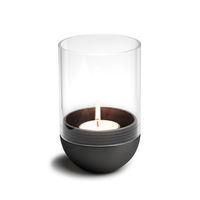 Gravity Candle Windlicht, schwarz