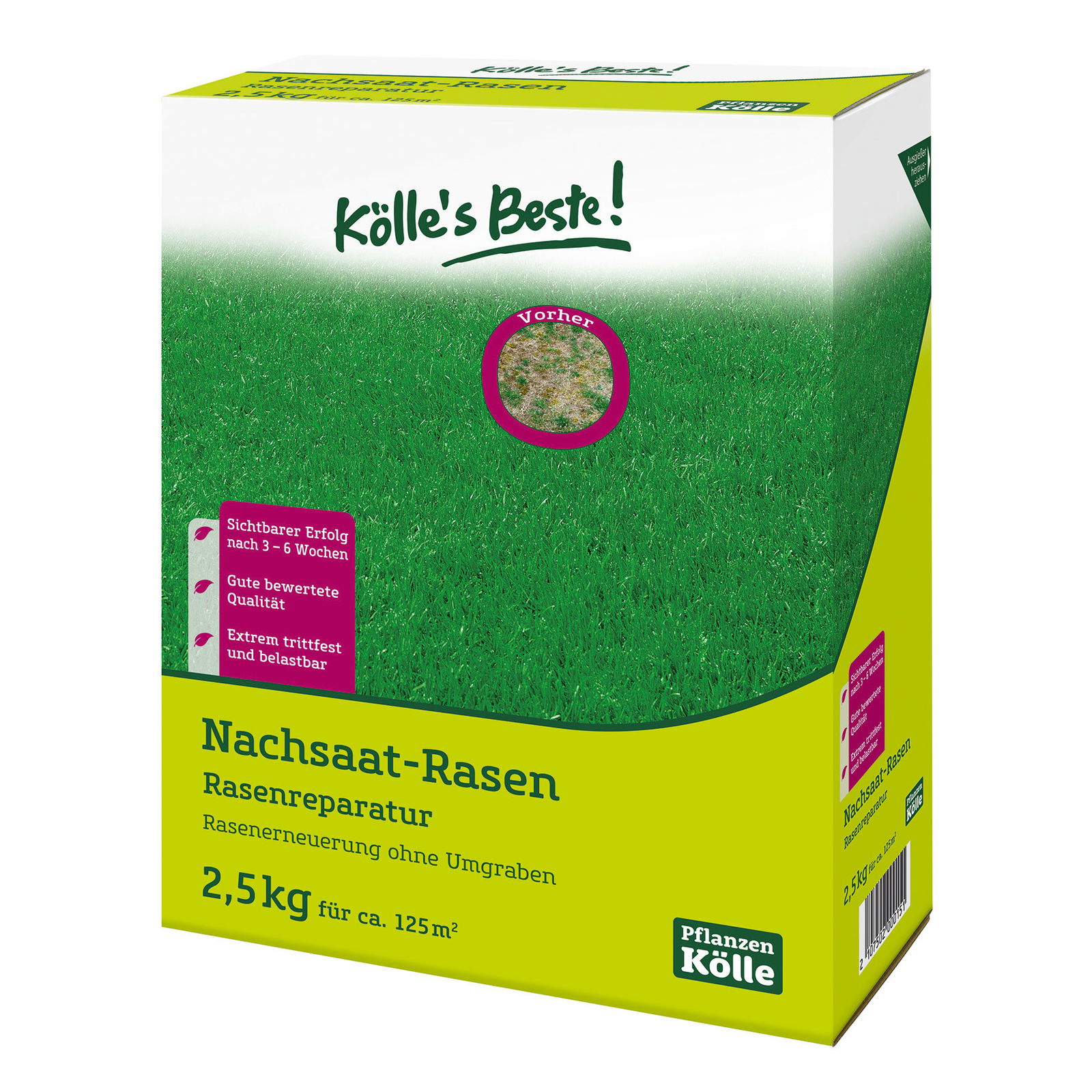 Kölle's Beste Rasennachsaat 2,5 kg