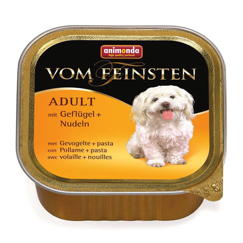 Animonda Hundefutter, Gefluegel und Nudeln, 150g