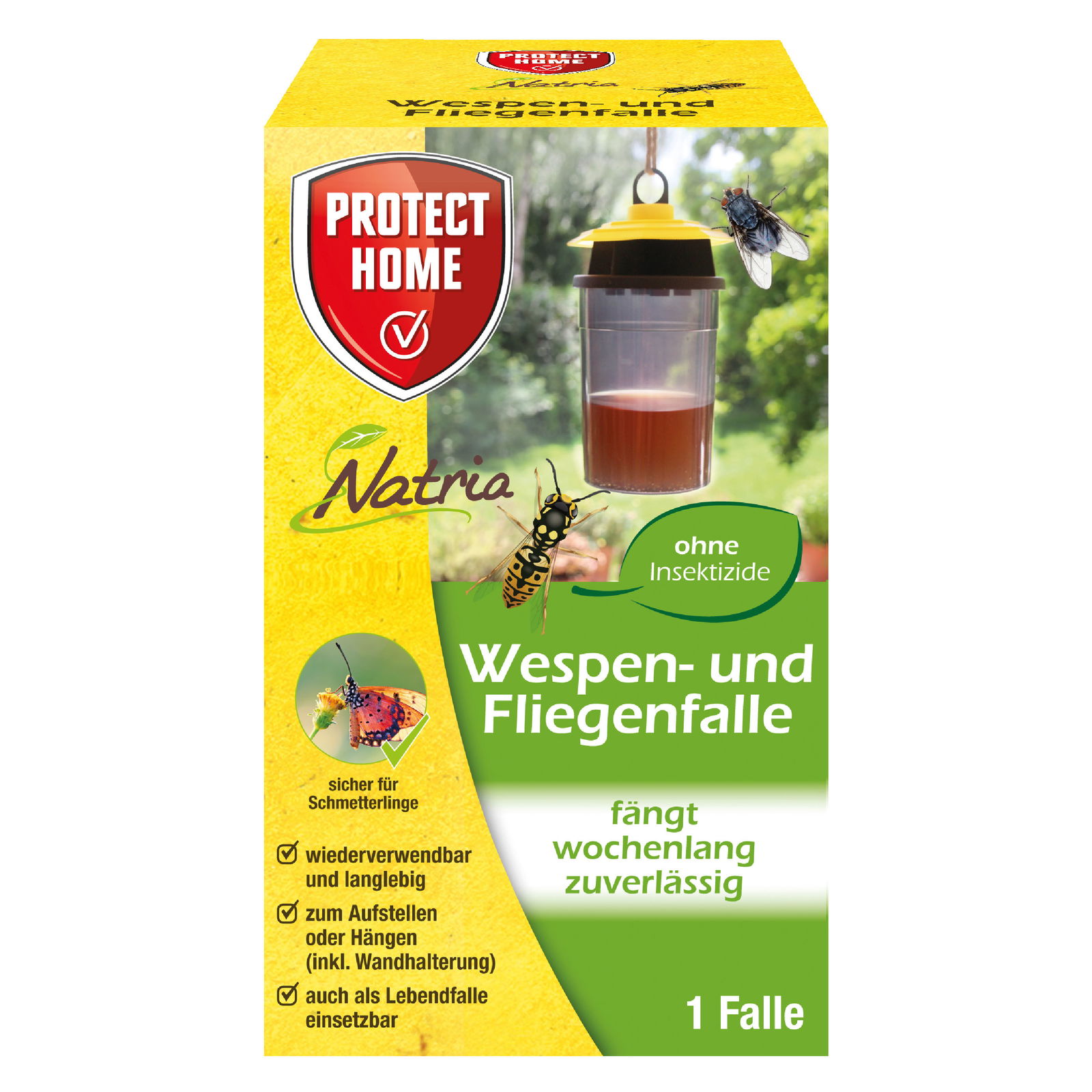 Wespen- und Fliegenfalle, Natria, Protect Garden, 1 Stück