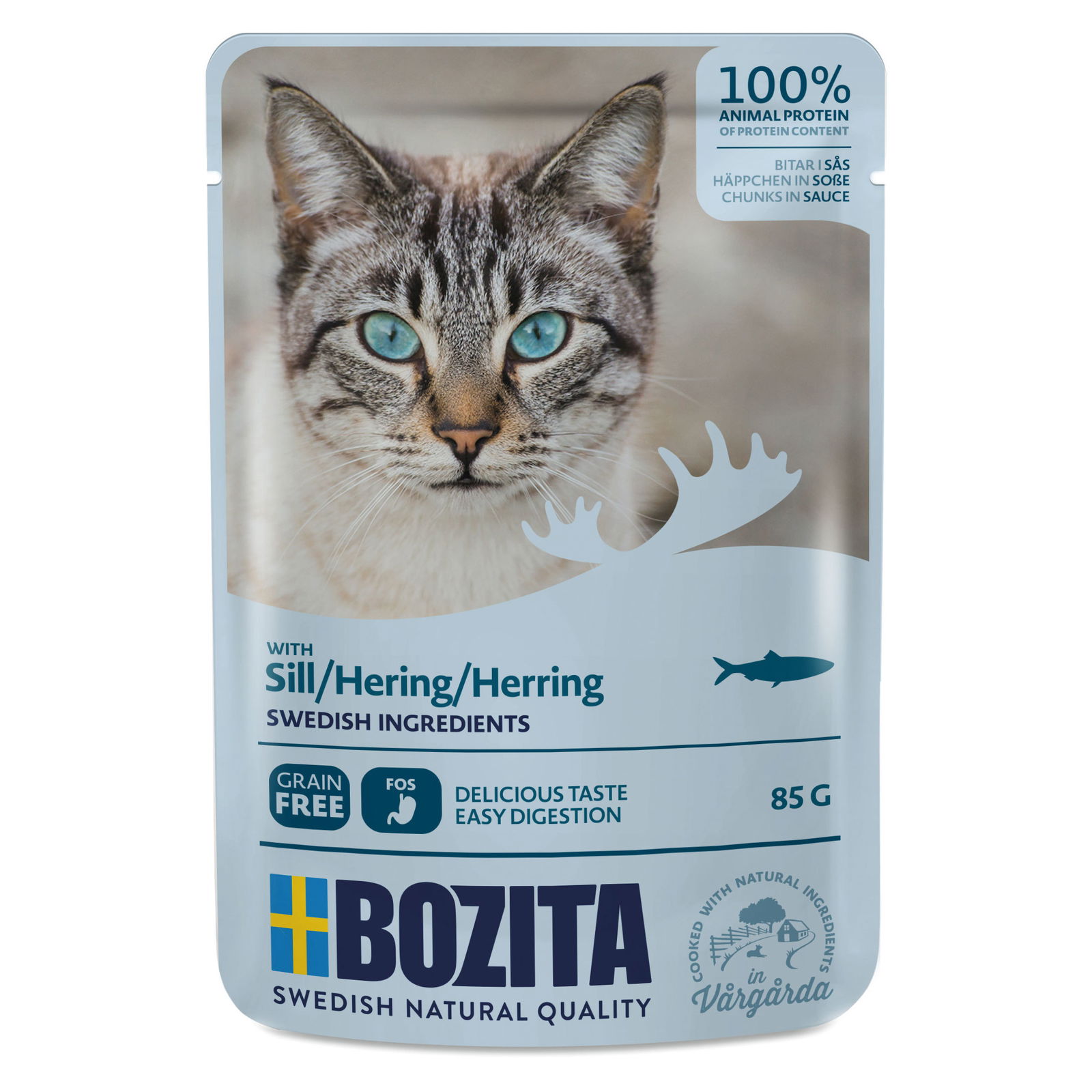 Bozita HIS Katze, Nassfutter, Hering, 85 g