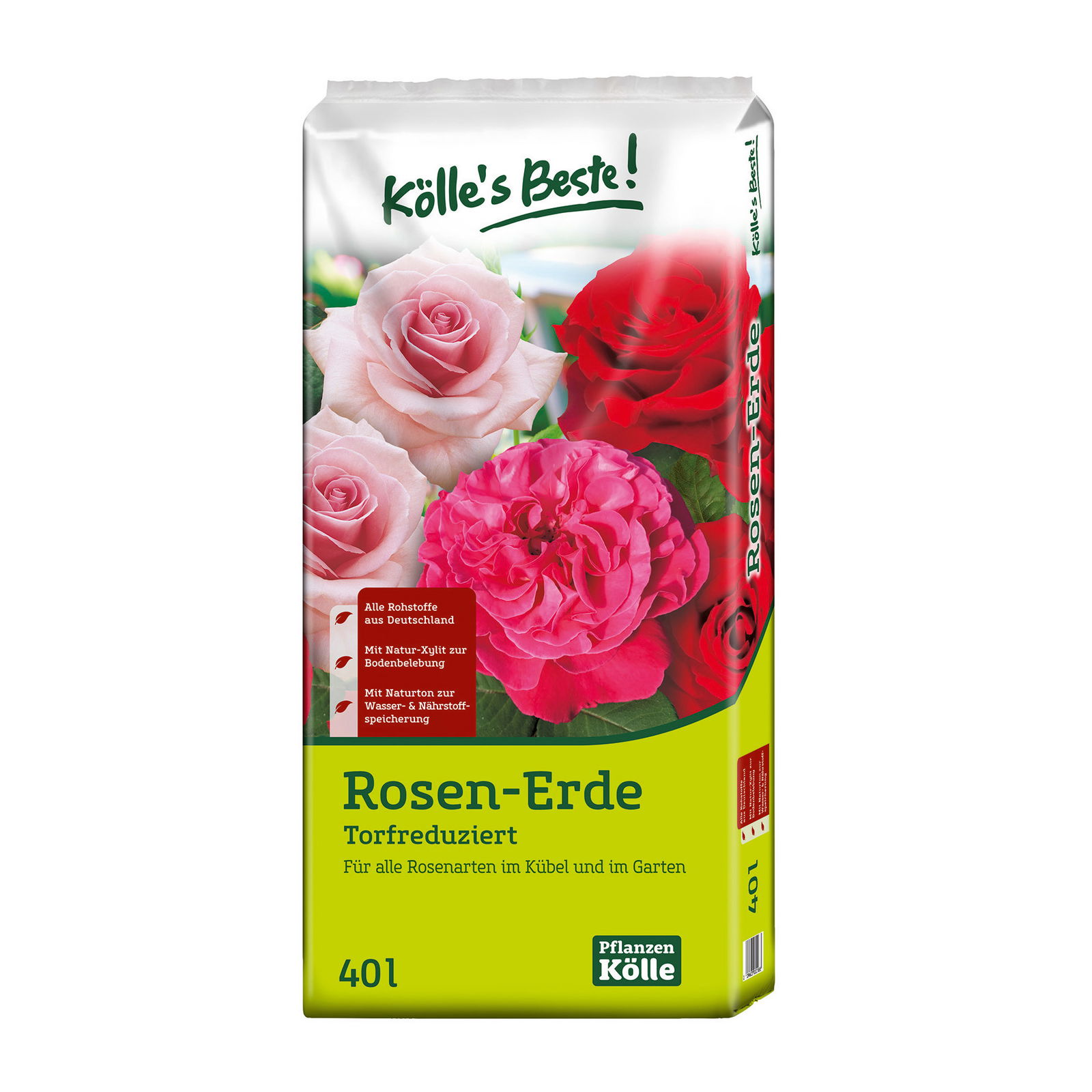 Kölle's Beste Rosenerde torfreduziert 40 l