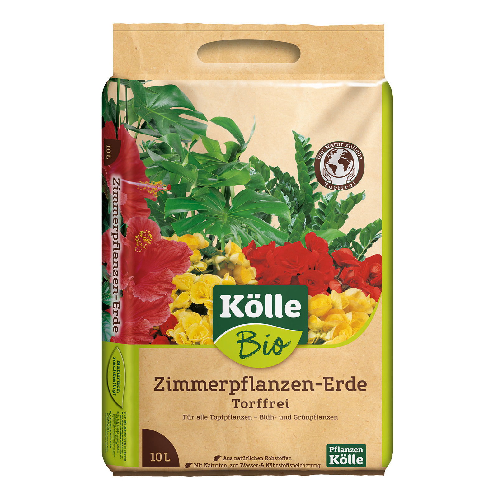 Kölle Bio Zimmerpflanzenerde torffrei, 10l