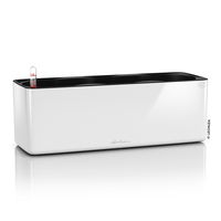 Lechuza® 'Cube Glossy Triple', weiß highgloss, 14 x 40 x H 13,5 cm