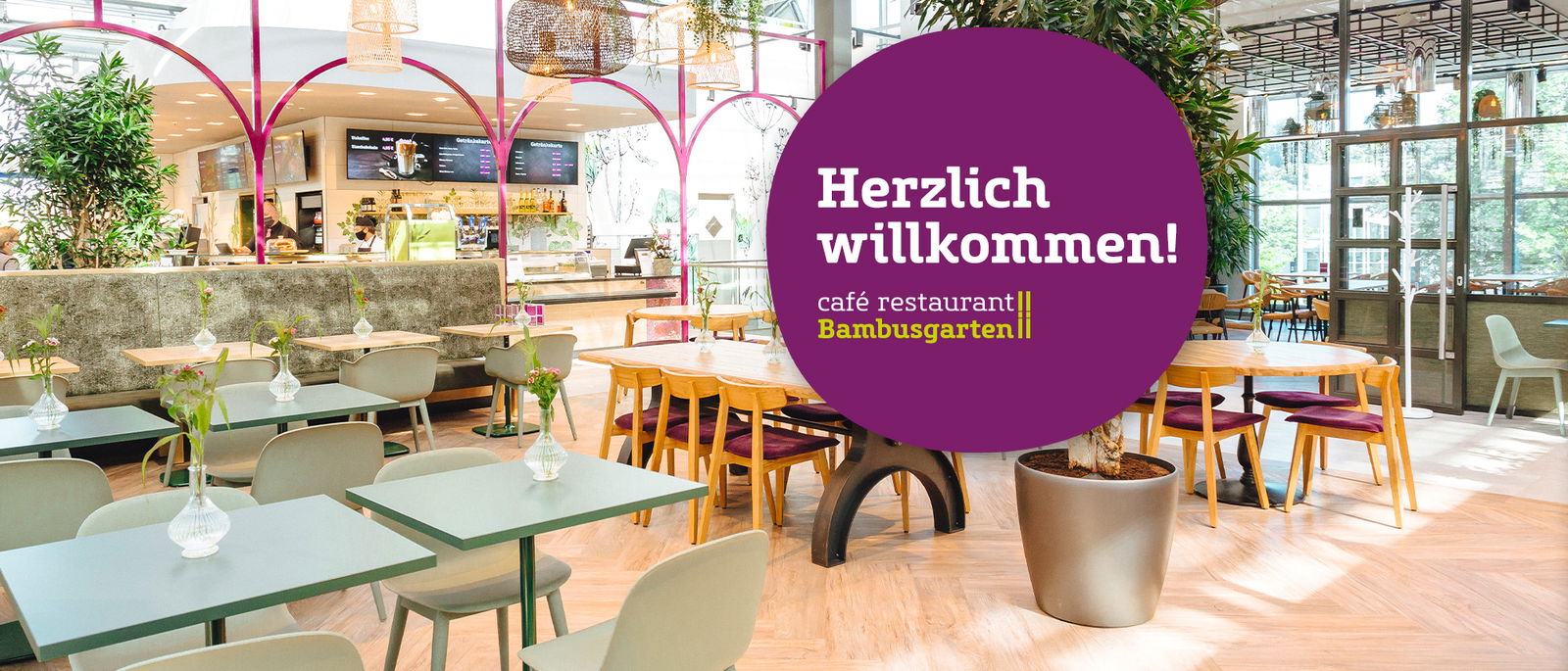 Bambusgarten Wiesbaden Restaurant im Pflanzen-Kölle