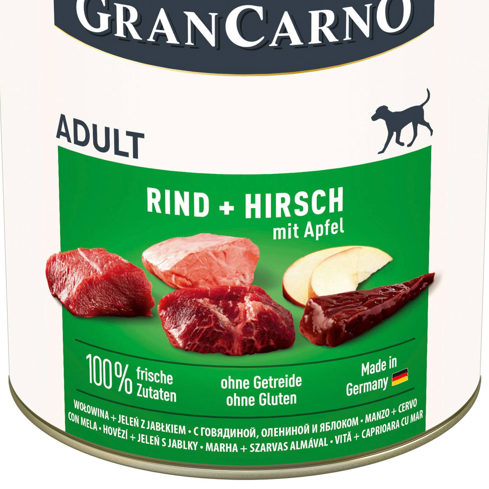 Hundefutter 'Animonda Cran Carno ® Adult', Rind, Hirsch & Apfel