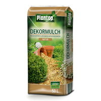 Plantop Dekormulch natur, 1950 l gesamt, 39 Sack á 50 l, Palettenware ohne zusätzliche Versandkosten