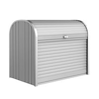 Biohort Gartenbox 'StoreMax' Gr. 120, silber-metallic, ca. 117 x 73 x 109 cm