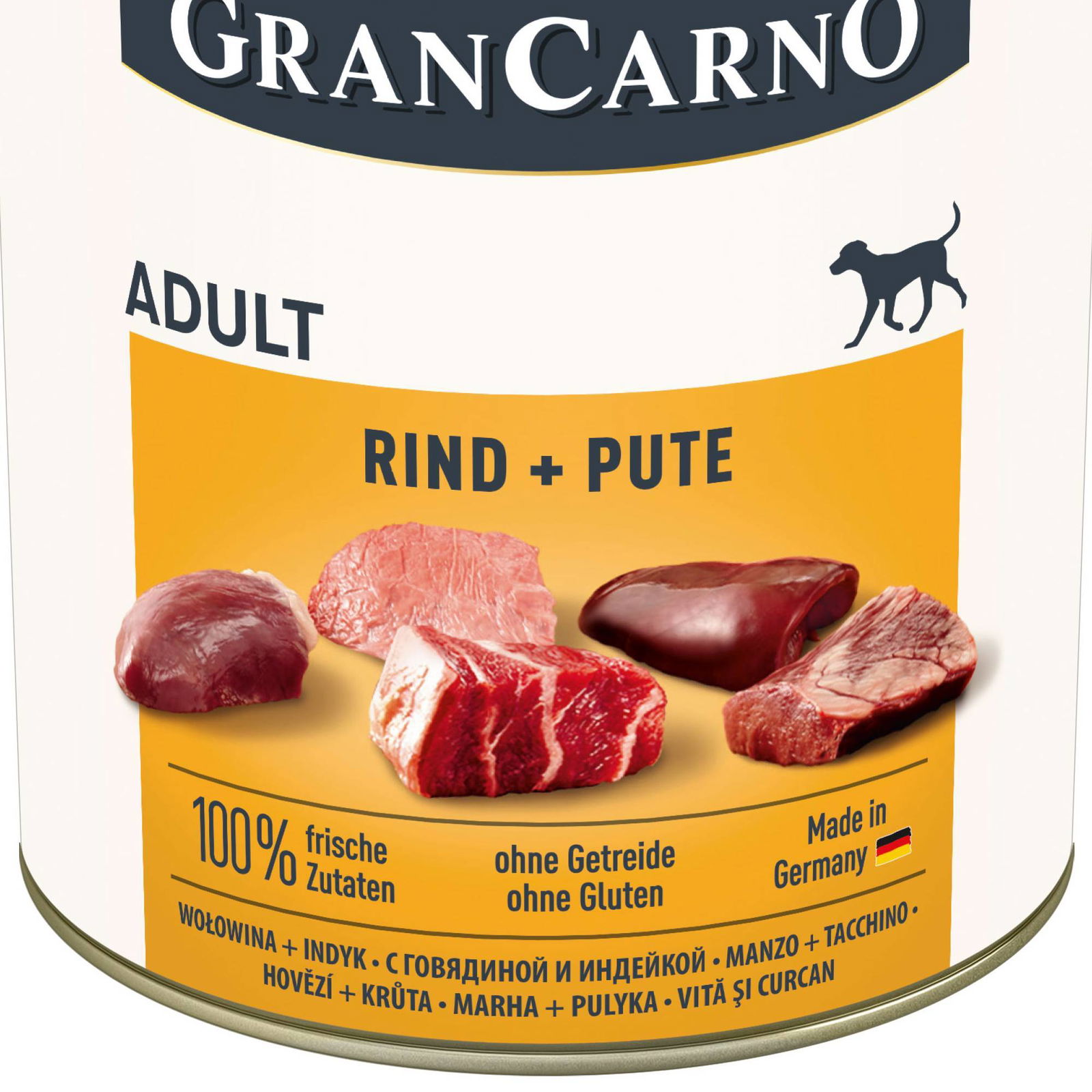 Hundefutter 'Animonda Cran Carno ® Adult', Rind & Pute