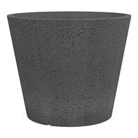 Pflanzgefäß 'C-Cone', schwarz, Ø 48 x H 39,5 cm, 55 Liter