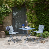 Klappstuhl 'Chaise Balcony II', blau, ca. 83 x 44 x 48 cm