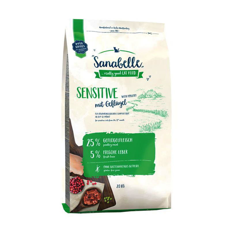 Bosch Cat Sanabelle Sensitive, Geflügel, 2 kg