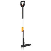 SmartFit Teleskop-Unkraut-Stecher, schwarz/orange, Länge 99-119 cm