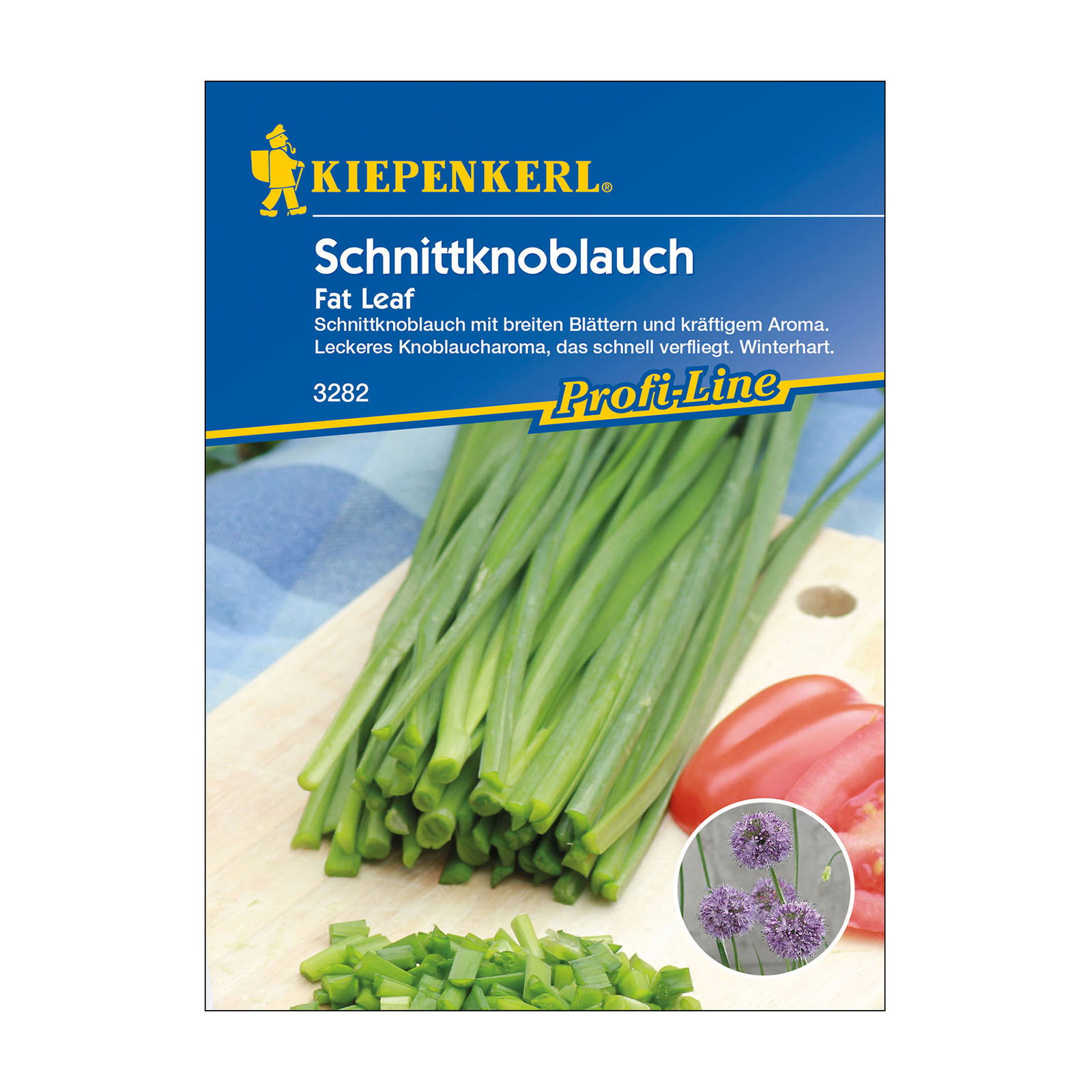 Saatgut, Schnittknoblauch 'Fat Leaf', grün