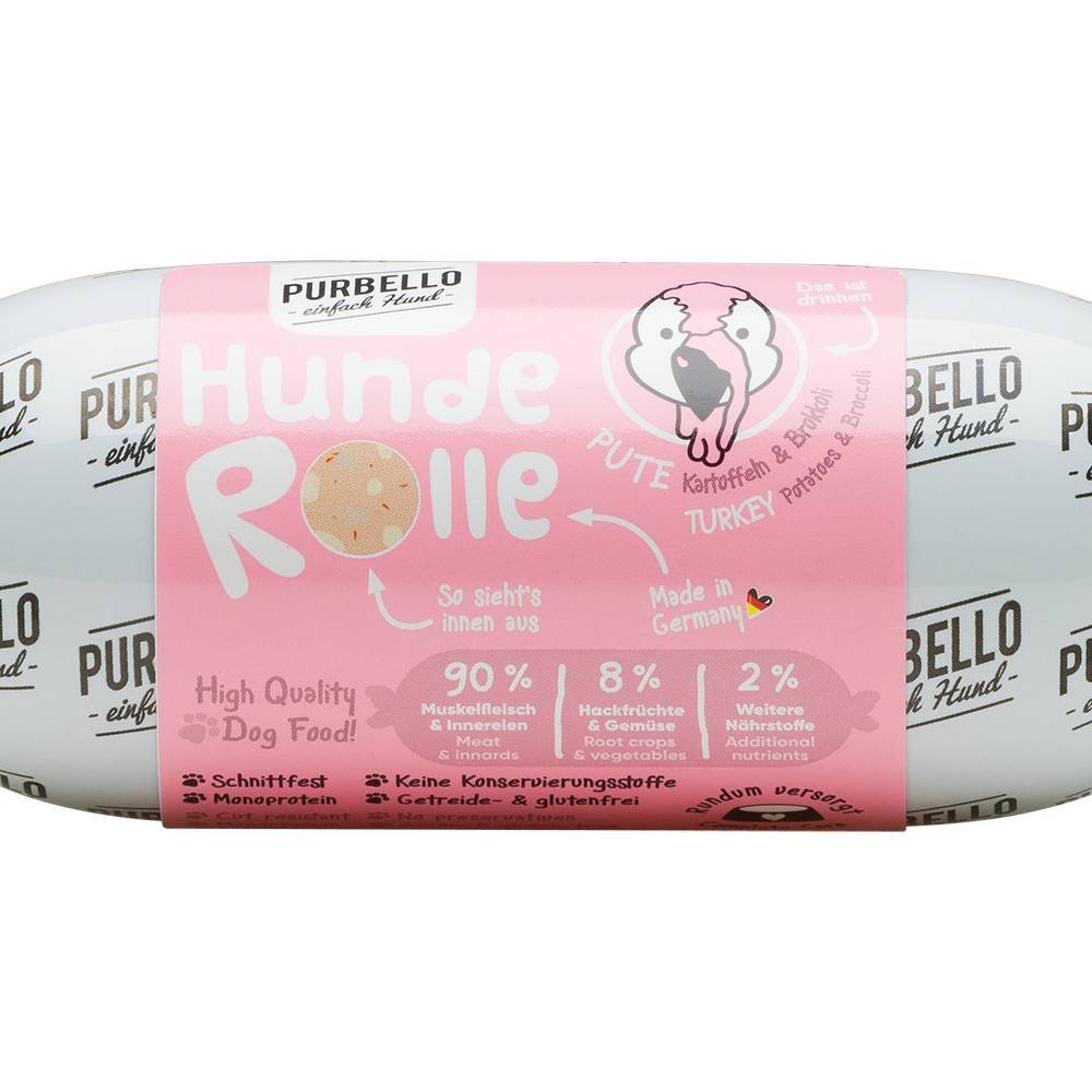 Purbello Hunderolle Pute, 200 g