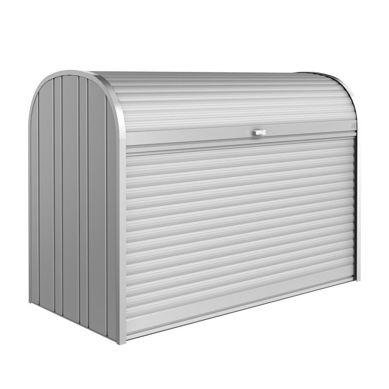 Biohort Gartenbox 'StoreMax' Gr. 190, silber-metallic, ca. 190 x 97 x 136 cm