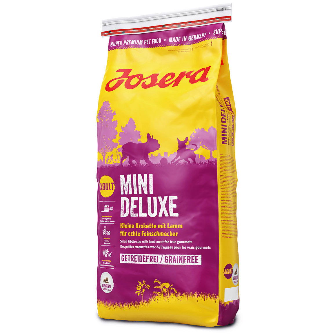 Josera Trockenfutter EmoLine, Mini Deluxe, Lamm, 900 g