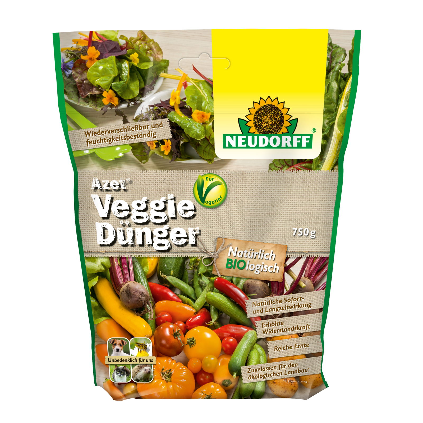 Neudorff Azet® Veggie Dünger, 750 g