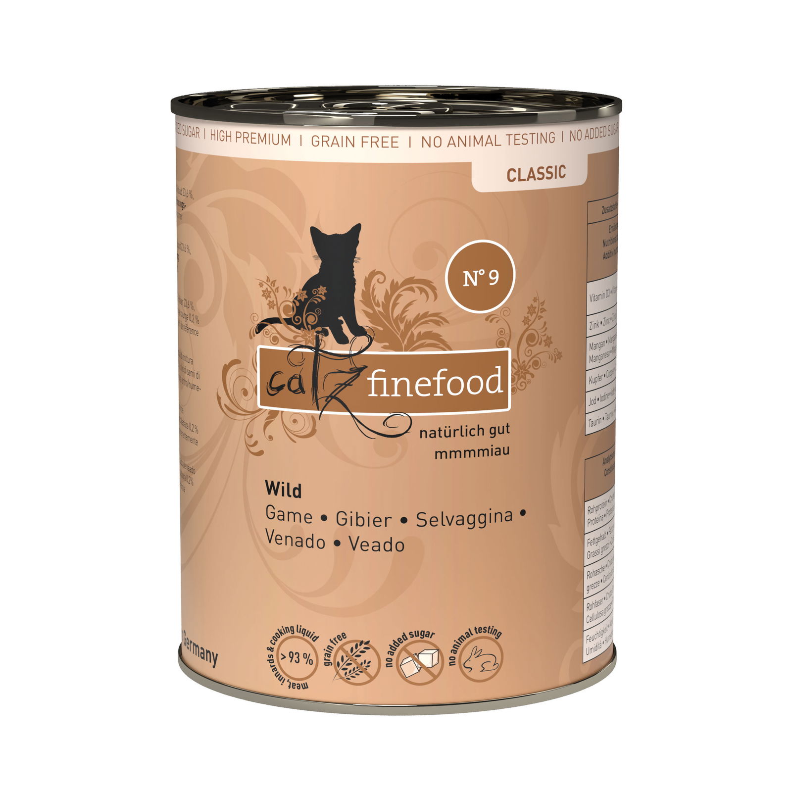 Catz Finefood No. 9 Wild, 400 g Dose