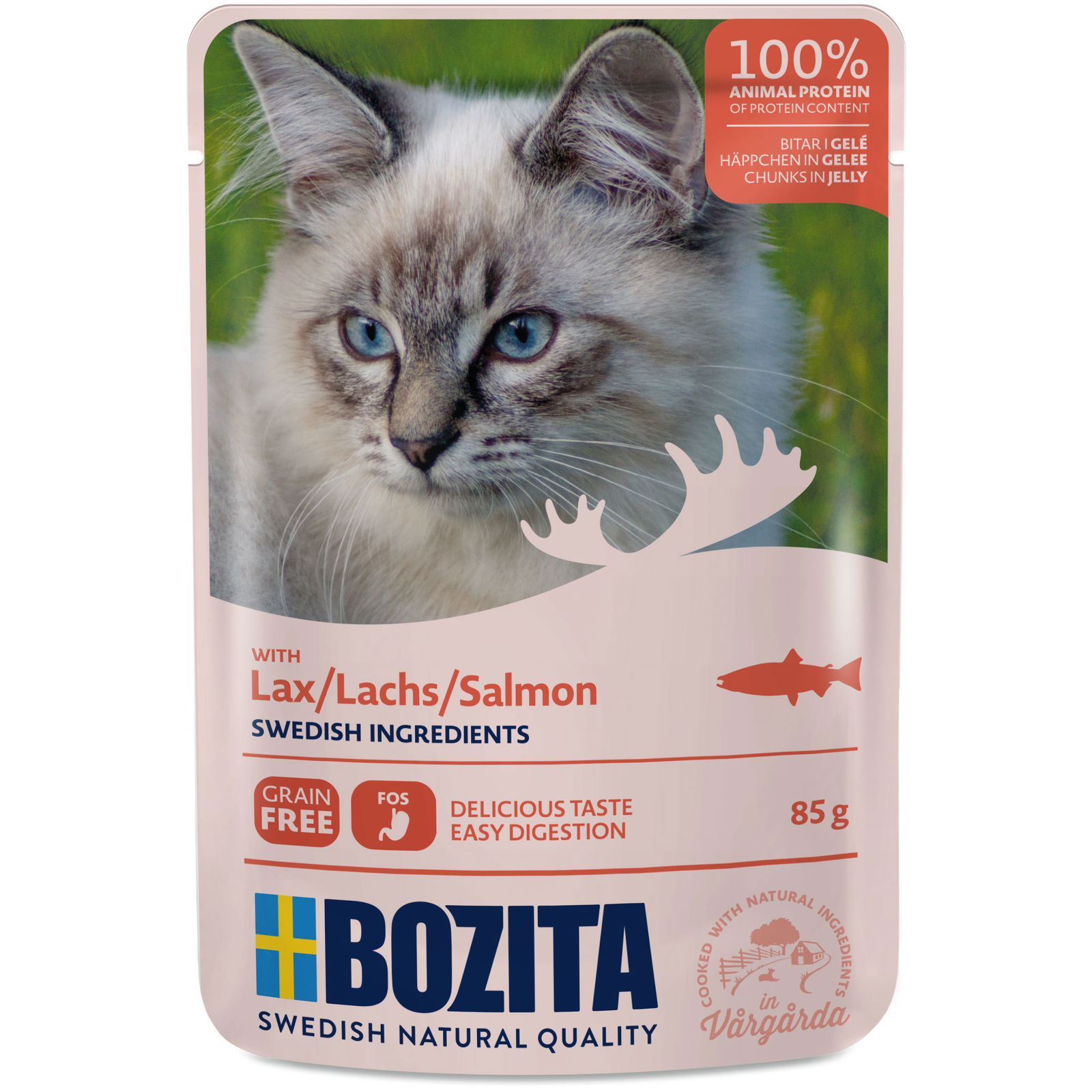 Bozita HIG Katze, Nassfutter, Lachs, 85 g