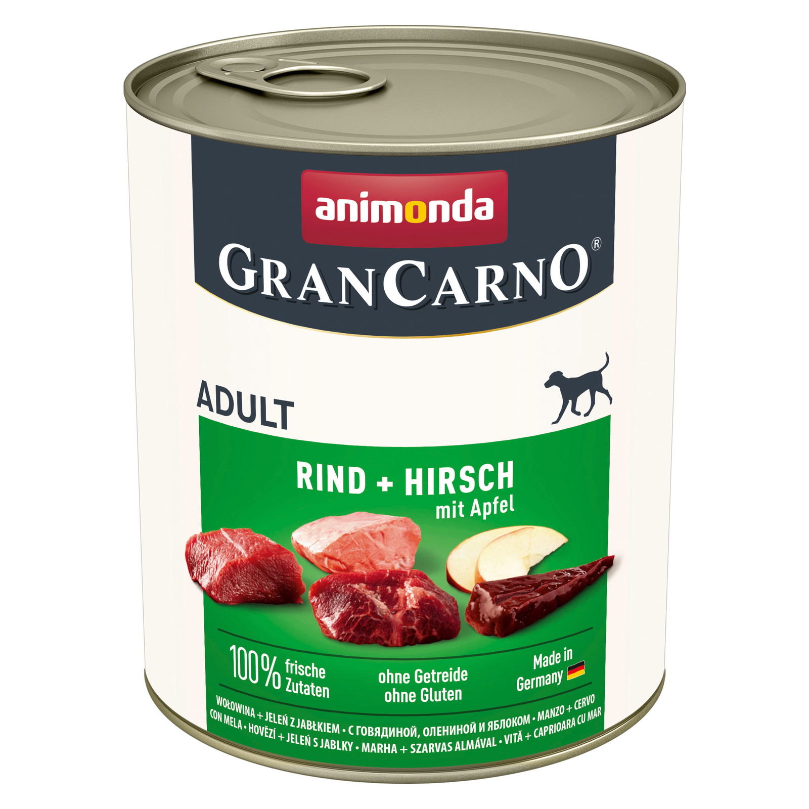 Hundefutter 'Animonda Cran Carno ® Adult', Rind, Hirsch & Apfel