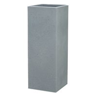 Pflanzkübel 'C-Cube High', Stony Grey, 26 x 26 x H 70 cm, 9 Liter