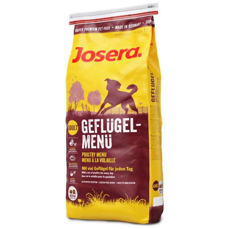 Josera Trockenfutter Exklusiv, Geflügel-Menü, 900 g