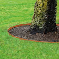 Rasenkante 'Corten', edelrost, H13 x L118 cm