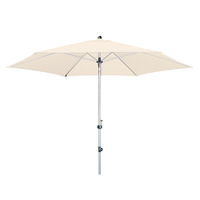 Doppler Sonnenschirm 'Expert Auto Tilt 320', natur, Ø ca. 320 cm