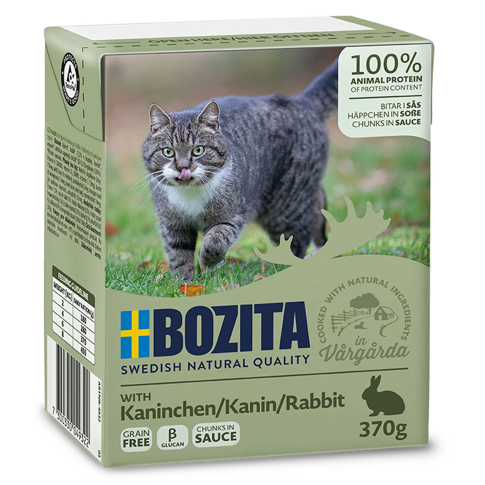 Bozita Katzenfutter, Kaninchen, 370 g