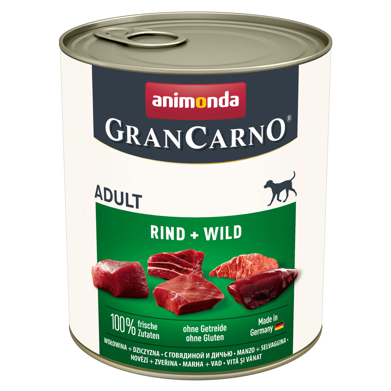 Hundefutter 'Animonda Cran Carno ® Adult', Rind & Wild