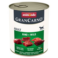 Hundefutter 'Animonda Cran Carno ® Adult', Rind & Wild