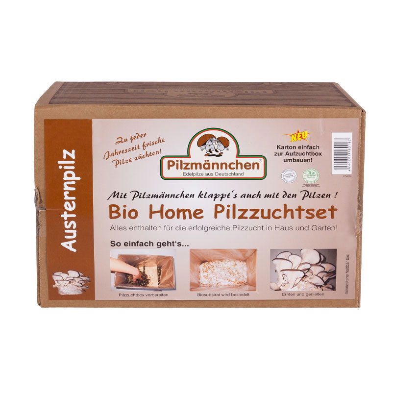 Bio Home Pilzzuchtset für Austernpilze